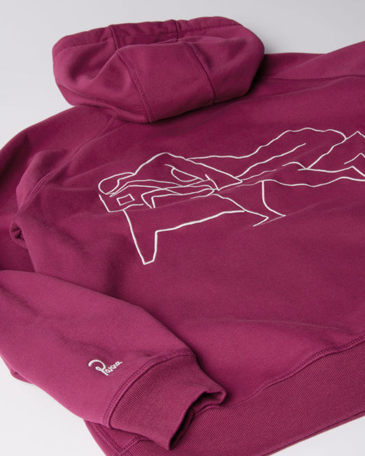 Sleep now hooded sweatshirt