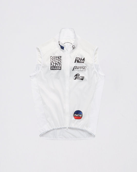 Romance x Parra bird in hand gilet