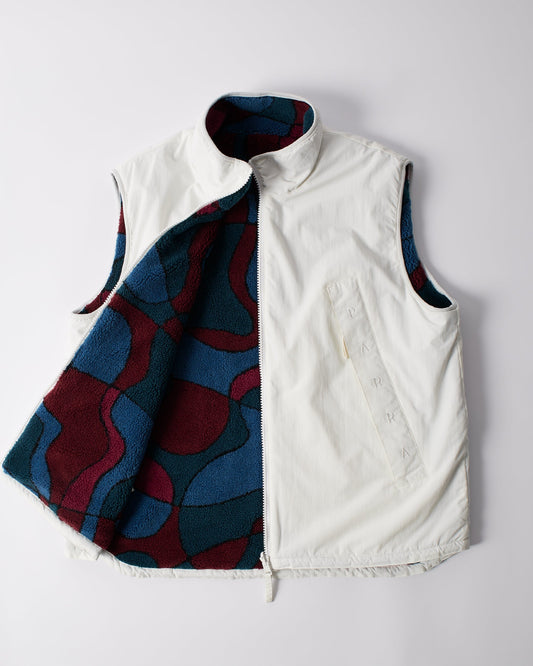 Trees in wind reversible vest