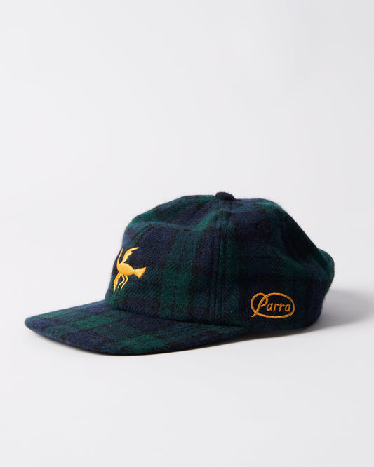 Clipped wings 6 panel hat