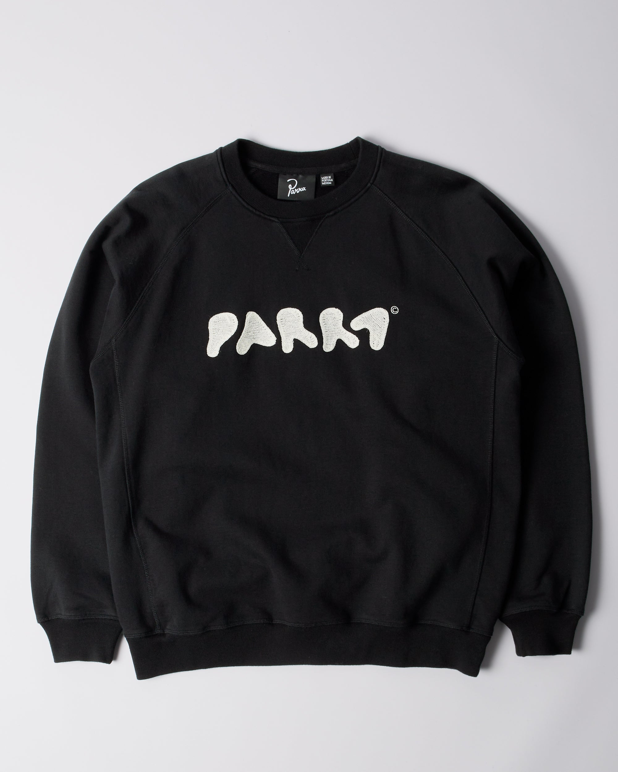 Blob logo crew neck sweatshirt by Parra UK