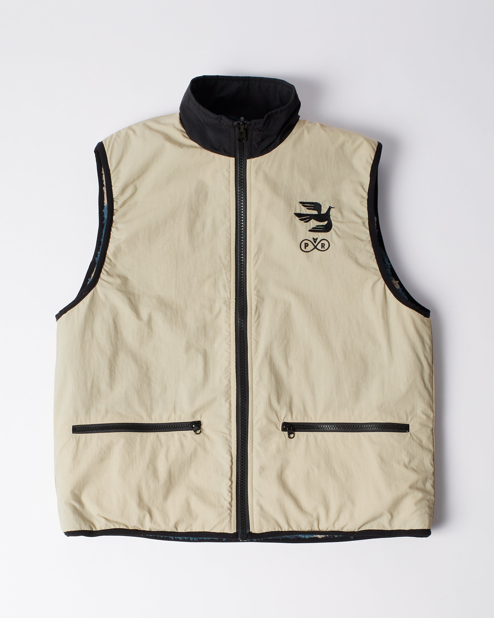 Infinite bird reversible vest – by Parra UK