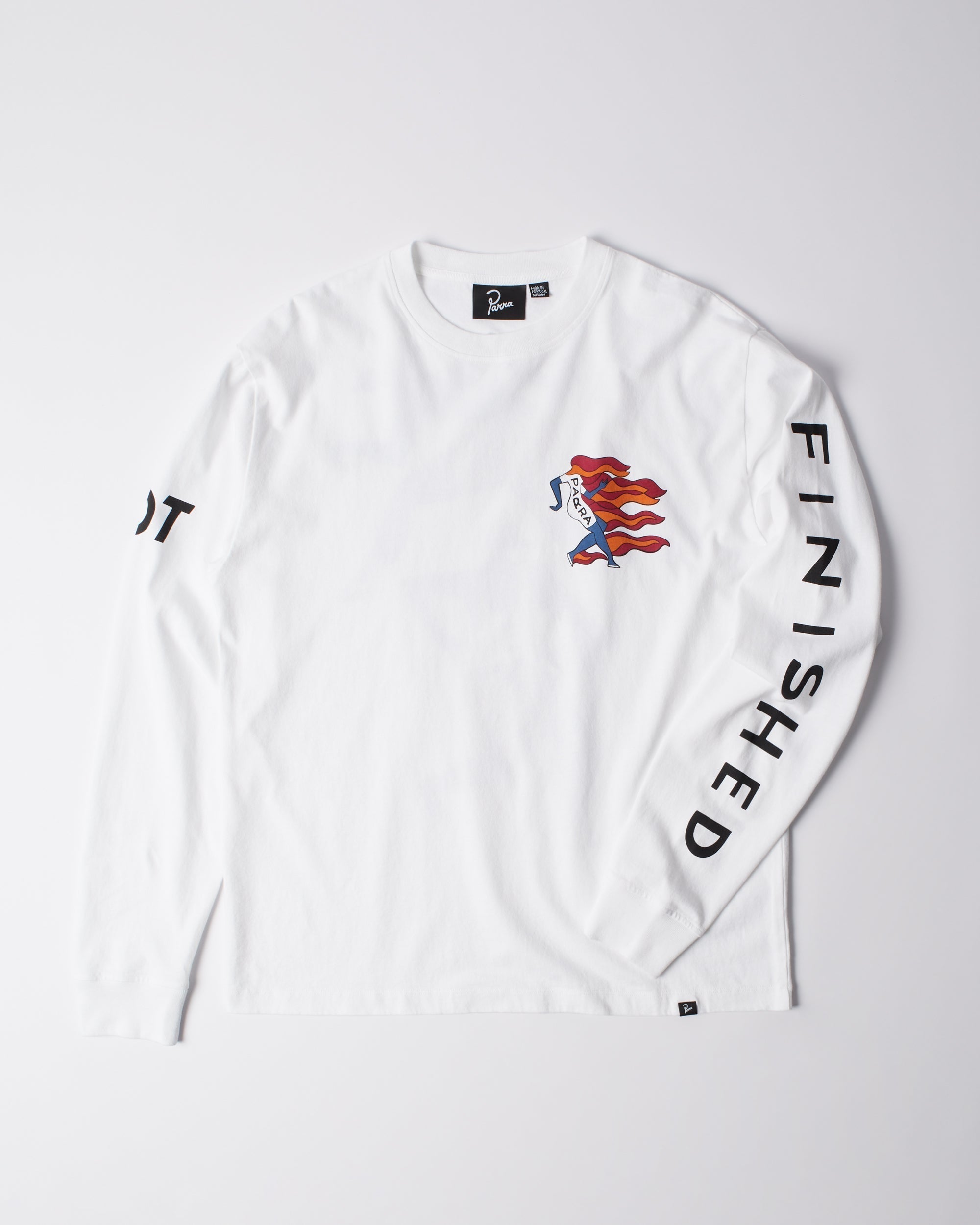 Not finished long sleeve t-shirt – by Parra UK
