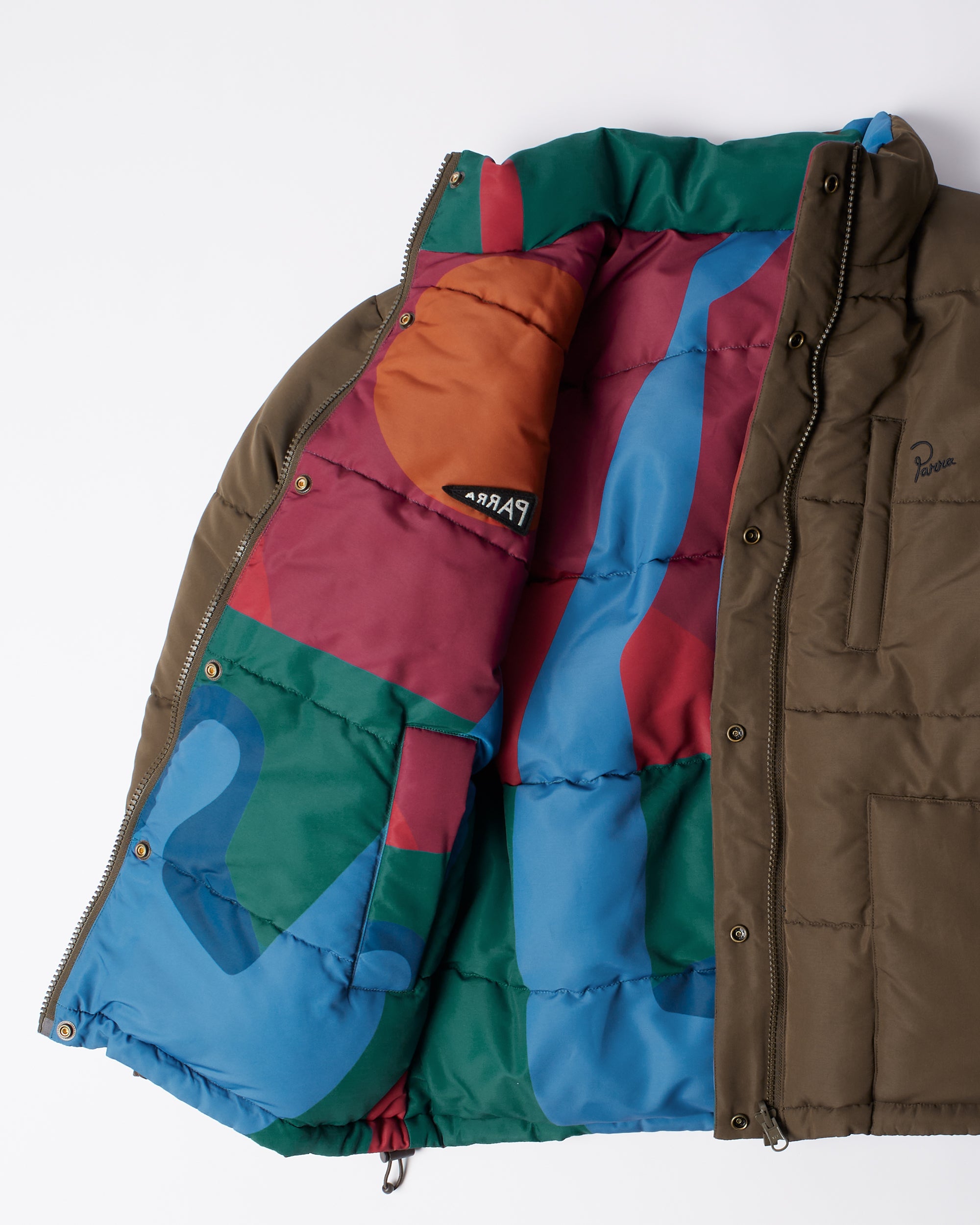 Protect the sun reversible puffer jacket – by Parra UK