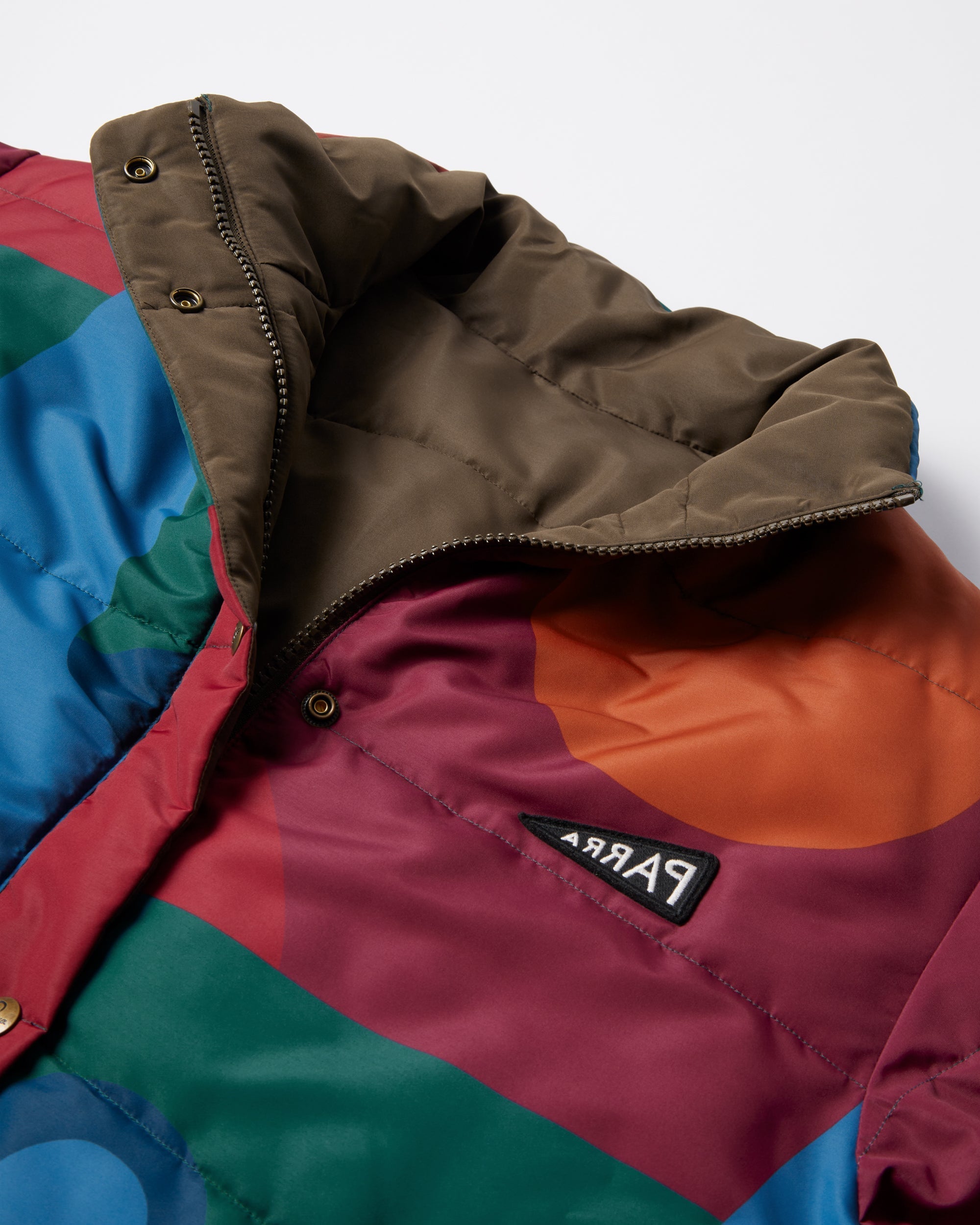 Protect the sun reversible puffer jacket – by Parra UK