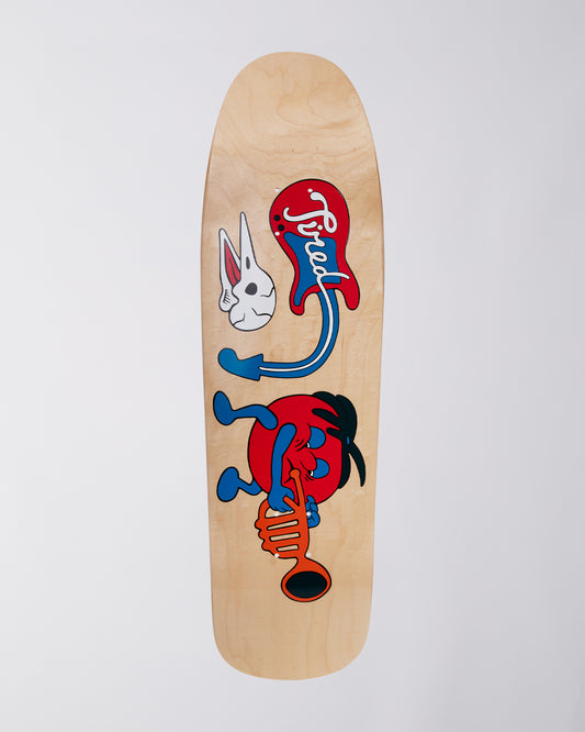 music skateboard deck